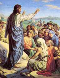 Христос проповедует о Хлебе Жизни
