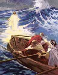 Христос идет по воде