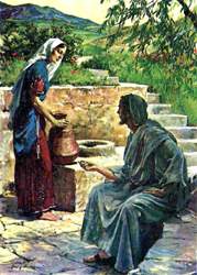 У колодца Иакова. Беседа Иисуса с самарянкой